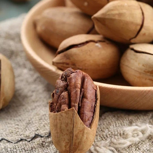 Roasted Pecans with cracked shell (500 gms)